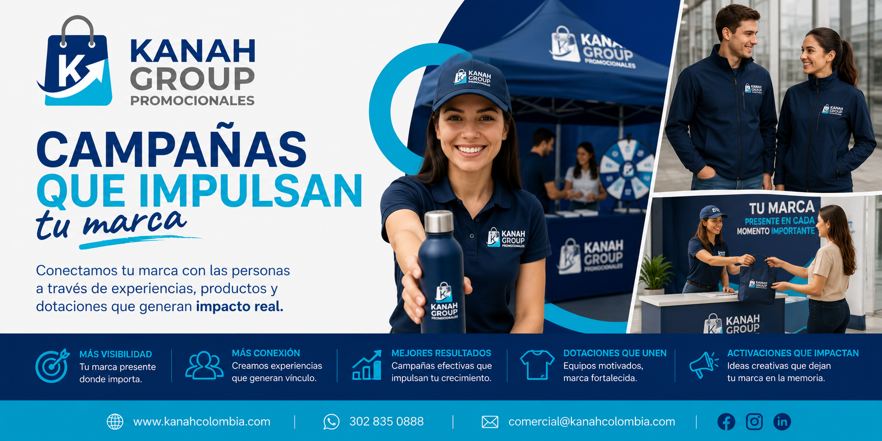 Campañas que impulsan tu marca — KANAH GROUP
